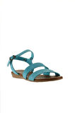 Bueno Shoes Turkuaz Nubuk Kadın Sandalet 01wu7436