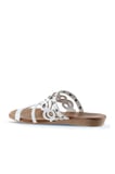 Bueno Shoes Beyaz Deri Kadın Düz Terlik 01wu7445