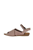 Bueno Shoes Gül Kurusu Deri Kadın Sandalet 01wu7477