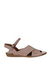 Bueno Shoes Gül Kurusu Deri Kadın Sandalet 01wu7477