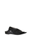 Bueno Shoes Siyah Deri Kadın Düz Terlik 01wu7602