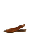 Bueno Shoes Taba Deri Kadın Sandalet 01wu8204