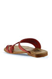 Bueno Shoes Mercan Deri Kadın Parmak Arası Terlik 01wu3418
