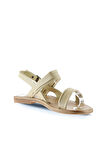 Bueno Shoes Sarı Deri Kadın Sandalet 01wu3421