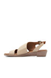 Bueno Shoes Vizon Deri Kadın Sandalet 01wl1508