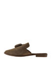 Bueno Shoes Taba Süet Kadın Düz Terlik 01wn0111