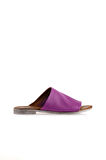 Bueno Shoes Lila Deri Kadın Düz Terlik 01wq2009