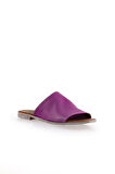Bueno Shoes Lila Deri Kadın Düz Terlik 01wq2009