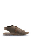 Bueno Shoes Gümüş Deri Kadın Sandalet 01ws2510