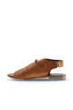 Bueno Shoes Taba Deri Kadın Sandalet 01ws2510