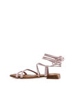 Bueno Shoes Pembe Deri Kadın Sandalet 01wu1822