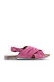 Bueno Shoes Fuşya Deri Kadın Sandalet 01wu3005
