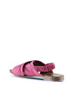 Bueno Shoes Fuşya Deri Kadın Sandalet 01wu3005