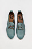 Bueno Shoes Mavi Deri Kadın Günlük Ayakkabı 01wj2123