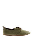 Bueno Shoes Haki Deri Kadın Günlük Ayakkabı 01wj2123
