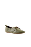Bueno Shoes Haki Deri Kadın Günlük Ayakkabı 01wj2123
