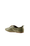 Bueno Shoes Haki Deri Kadın Günlük Ayakkabı 01wj2123