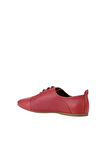 Bueno Shoes Fuşya Deri Kadın Babet 01wl1247
