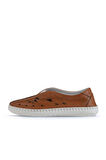 Bueno Shoes Taba Açık Flotter Deri Kadın Günlük Ayakkabı 01wq0402