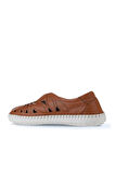 Bueno Shoes Taba Açık Flotter Deri Kadın Günlük Ayakkabı 01wq0402