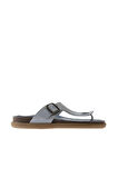 Bueno Shoes Mavi Nubuk Kadın Parmak Arası Terlik 01ws11002