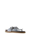 Bueno Shoes Mavi Nubuk Kadın Parmak Arası Terlik 01ws11002