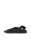 Bueno Shoes Siyah Deri Kadın Sandalet 01wu5815