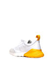 Bueno Shoes Beyaz Sarı Deri Erkek Spor Ayakkabı 01mq5500