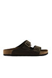 Bueno Shoes Haki Nubuk Deri Kadın Düz Terlik 05wt100