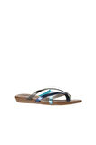 Bueno Shoes Bej Multi Deri Kadın Parmak Arası Terlik 01wu7458
