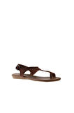 Bueno Shoes Kahverengi Nubuk Kadın Sandalet 01wu7475