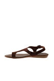 Bueno Shoes Kahverengi Nubuk Kadın Sandalet 01wu7475