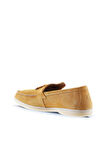 Bueno Shoes Sarı Süet Erkek Loafer 05ms101