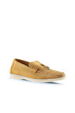 Bueno Shoes Sarı Süet Erkek Loafer 05ms101