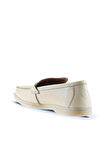 Bueno Shoes Bej Flotter Deri Erkek Loafer 05ms101