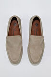 Bueno Shoes Bej Süet Erkek Loafer 05ms102