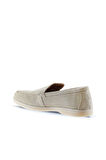 Bueno Shoes Bej Süet Erkek Loafer 05ms102