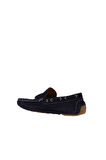 Bueno Shoes Lacivert Koyu Süet Erkek Loafer 05ms2024