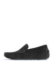 Bueno Shoes Siyah Süet Erkek Loafer 05ms2022