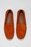 Bueno Shoes Turuncu Süet Kadın Loafer 05ws230