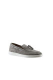 Bueno Shoes Gri Süet Erkek Loafer 03m28409