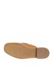 Bueno Shoes Taba Deri Kadın Az Topuklu Terlik 01wu2100