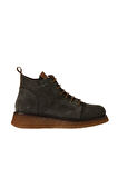 Bueno Shoes Haki Süet Kadın Düz Bot 01wv5204
