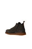 Bueno Shoes Haki Süet Kadın Düz Bot 01wv5204