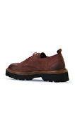 Bueno Shoes Bordo Koyu Nubuk Kadın Klasik Ayakkabı 01wv9902