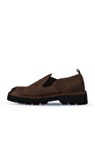 Bueno Shoes Kahverengi Nubuk Kadın Klasik Ayakkabı 01wv9903