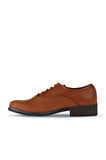 Bueno Shoes Taba Deri Kadın Az Topuklu Ayakkabı 01wr3300