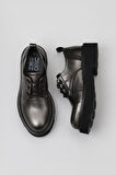 Bueno Shoes Gümüş Deri Kadın Klasik Ayakkabı 01wt0301