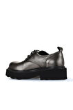 Bueno Shoes Gümüş Deri Kadın Klasik Ayakkabı 01wt0301
