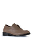Bueno Shoes Gri Deri Kadın Düz Ayakkabı 01wt2400